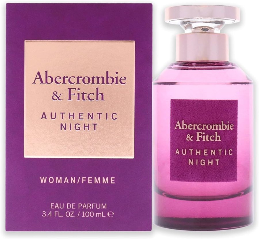Abercrombie & Fitch Authentic Night EDP 3.4 oz